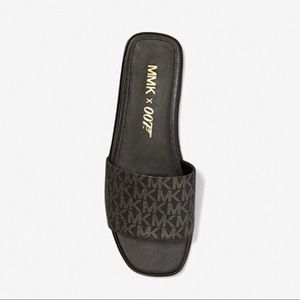 MICHAEL KORS 007 PVC LEATHER SLIDES